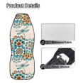 thumbnail image 6 of Uorisanigo Boho Dragonfly Car Seat Covers Front Seats Breathable Stretch Polyester Fabric Cover Waterproof Front Seat Covers Suitable for Cars, SUV and Trucks, 6 of 7
