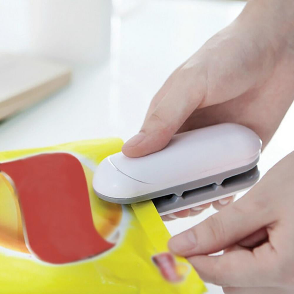 2in1 Candy Portable Handheld Heat Sealer for Plastic Sealing Bag Cutter Resealer 
