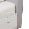 thumbnail image 4 of Wooden Full Size Bookcase Headboard with 6 Open Shelves, White- Saltoro Sherpi, 4 of 6
