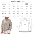 thumbnail image 6 of SUNBS Oversize Sweatshirts for Women Long Sleeve shirts Cowl Neck Drop Shoulder Pullover Tops Casual, 6 of 8