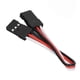 thumbnail image 2 of 10PCS 3 Pin Servo Extension Cable Model Car Servo Driver Connection Line Brass Inner Core 100mm Female to Female, 2 of 4