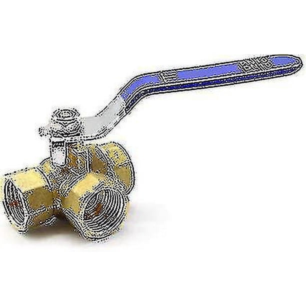 3-Wege-Kugelhahn Aus 304 Edelstahl – 1/2 Zoll, Mi Produktbild-Vorschau 5