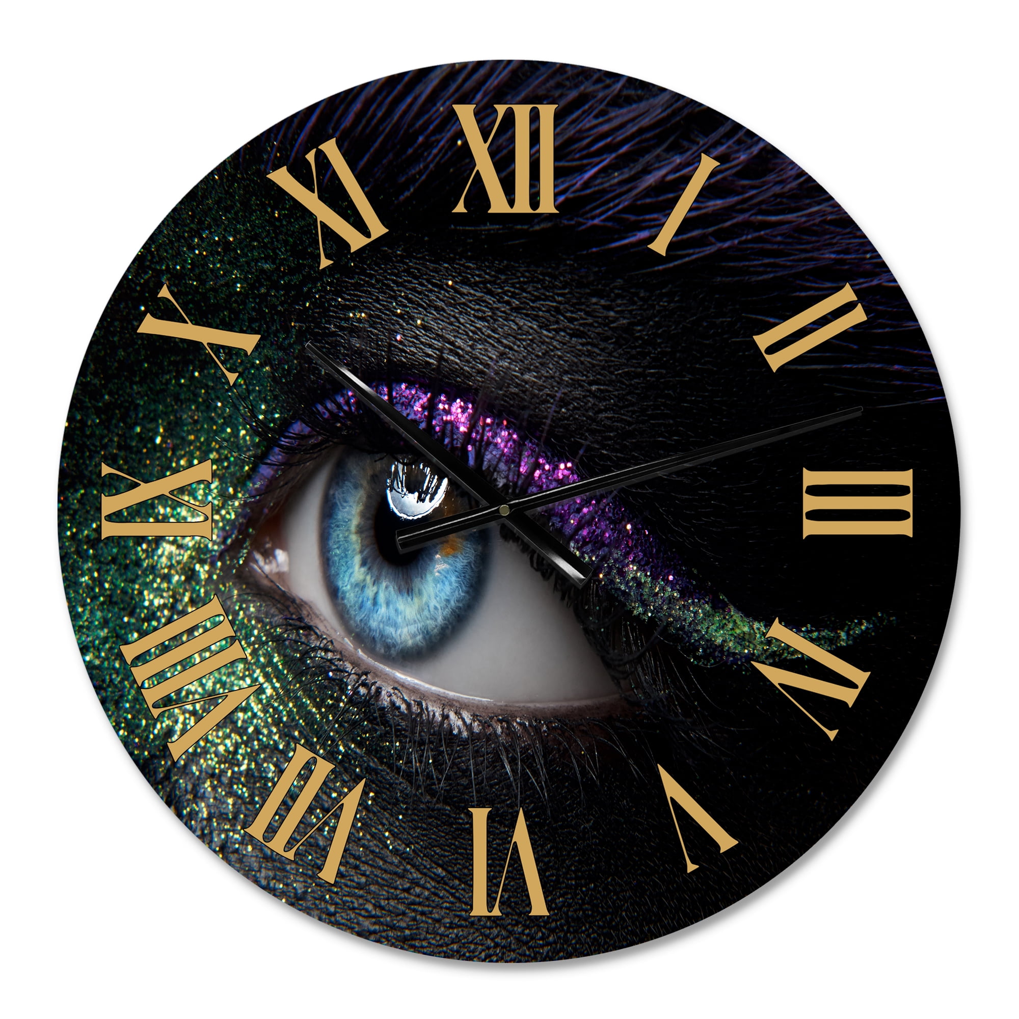Designart 1 in Quartz Modern/Contemporary Wall Clock
