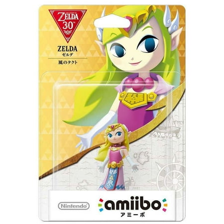 The Legend of Zelda Amiibo Zelda Mini Figure [Wind Tact]