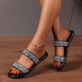 thumbnail image 4 of B91xZ Slides for Adults Non Slip Quick Drying Shower Slides Bathroom Sandals,Black 9, 4 of 5