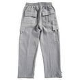 thumbnail image 5 of Pro Club Men's Heavyweight Fleece Cargo Sweatpant, Heather Gray, Small, 5 of 5