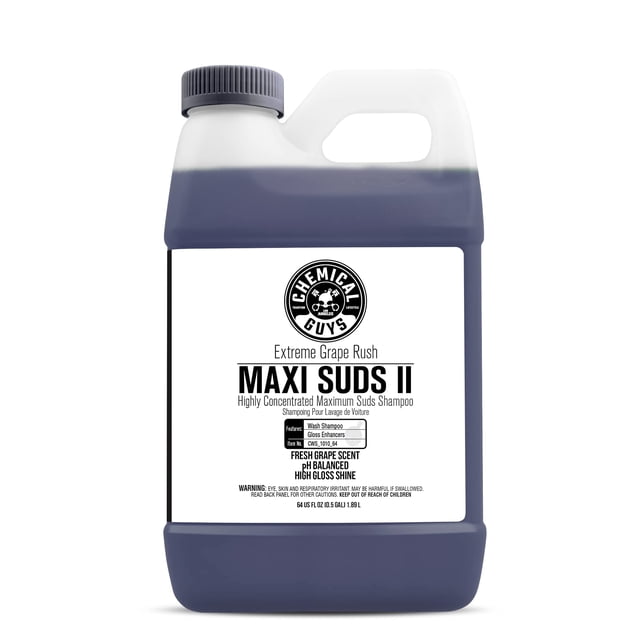 Jabón para lavado de autos Chemical Guys Maxi-Suds II 1,9 L sabor uva