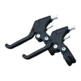 thumbnail image 3 of S SERENABLE 2 Pieces Bike Brake Lever Three Finger Compatibility Replacement Accessories Black, 3 of 9