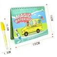 thumbnail image 3 of Painting Book,Reusable Water Painting Book Educational Toys,Colorful Drawing Tablet Cognition Teaching Aids,Early Childhood Education Learning Activities,Developmental Interactive Toys Drawing Sunnimix none, 3 of 6