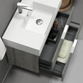 thumbnail image 5 of Nameeks Derin44 Derin 32" Wall Mounted Single Basin Vanity Set - Grey Mist, 5 of 7
