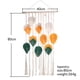 thumbnail image 4 of Tapiz de pared de plumas de estilo bohemio Chic, hojas tejidas hechas a mano para dormitorio, sala de estar, apartamento, decoración de porche Shuxiu Wang  9024715001160, 4 of 4