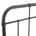 thumbnail image 4 of Modway Alessia Modern Farmhouse Full Metal Spindle Headboard in Gray, 4 of 7