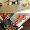 thumbnail image 4 of Clear Place Mats,Translucent Plastic Placemats Set for Dining Table, Keeps Table or Desktop Cloth Cleaner, Washable, Heat Resistant, Non-Slip (4), 4 of 5