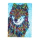 thumbnail image 1 of Kit de dibujo de diamantes en forma especial 5D por número, imagen de diamantes de imitación de animales para Lobo, 1 of 9