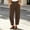 Coffee, variant on Women's Corduroy Long Pants Barrel Relaxed Fit with Pockets, Dressy Casual Trousers for Autumn Winter Daily Wear(Gray,S)