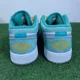 thumbnail image 5 of Ni - ke Ni - ke Boys Air Jordan 1 Low DO8244-301 Green Casual Shoes Sneakers - Sz 6.5 Y, 5 of 5