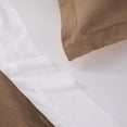 thumbnail image 5 of Superior Egyptian Cotton 400 Thread Count Duvet Cover Set, Full/Queen, Taupe, 5 of 6