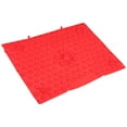 thumbnail image 3 of IDEANATEGRATE Acupressure Mat 1Pcs Red TPE for Home Use and Office Environment 15.4 x 11.4 x 0.8 in, 3 of 8