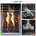 thumbnail image 3 of Fire Glass Stanbroil, 4 mm, reflectante, templado, 4,5 kg, bronce, 3 of 9