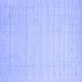 thumbnail image 1 of Ahgly Company Indoor Square Solid Blue Modern Area Rugs, 8' Square, 1 of 4