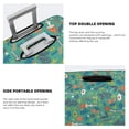 thumbnail image 5 of Haiem Mushrooms and Flowers Luggage Cover Printed Suitcase Covers for Luggage Elastic Washable Suitcase Protector Fits 18-32 Inch Luggage-Small, 5 of 9