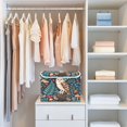 thumbnail image 6 of 40L Lidded Home Storage Bins Foldable Storage Box with Handle for Home Bedroom Closet, Woodland Barn Printed, 6 of 7