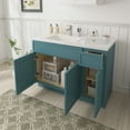 thumbnail image 5 of 45" Freestanding Bathroom Vanity Cabinet without Top in Sea Green, 5 of 6
