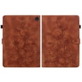 thumbnail image 4 of XYX for Kindle Fire Max 11 (13th Generation, 2023 Release) Case, PU Leather Slim Folio with Multi-Angle Stand - Brown Lily Flower, 4 of 7