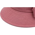 thumbnail image 5 of YEKEYI Women's Cotton Linen Bucket Hat Big Brim Hat Summer Sun Beach Cap Visor Sunhat, 5 of 5