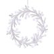 thumbnail image 4 of Adornos de copo de nieve blanco Fondo colgante navideño Decoración navideña para Estilo B, 4 of 9