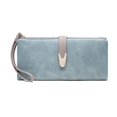 thumbnail image 1 of Cartera de mujer Cartera larga de mujer Cartera de PU Cartera con correa para la muñeca Cartera, 1 of 5