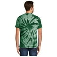 thumbnail image 2 of Port & Company Men's Tie-Dye Cotton Short Sleeve T-Shirt Forest Green Large, 2 of 4
