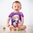 thumbnail image 2 of Himiko Toga Baby Romper Short Sleeve Bodysuits Soft Rompers Summer Clothes One-Piece Jumpsuits Outfits 0-3M, 2 of 7