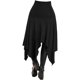 thumbnail image 5 of ICHUANYI Clearance Women's Spring And Summer Skirt With Waistband And Tie Up Skirt(Black, XL) ICHUANYI WER2023081011707, 5 of 5