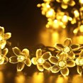 thumbnail image 3 of Guirnalda de luces LED con batería USB de 3 m, 5 m y 10 m, guirnalda de flores de cerezo de cristal, decoración para fiestas de Navidad, bodas y habitaciones, 3 of 5