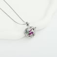 thumbnail image 4 of Hummingbird Urn Necklace for Ashes with Crystal Cremation Jewelry w/Funnel Filler Keepsake Memory Jewelry for Women Memorial Keepsake Necklace of Loved One, 4 of 8