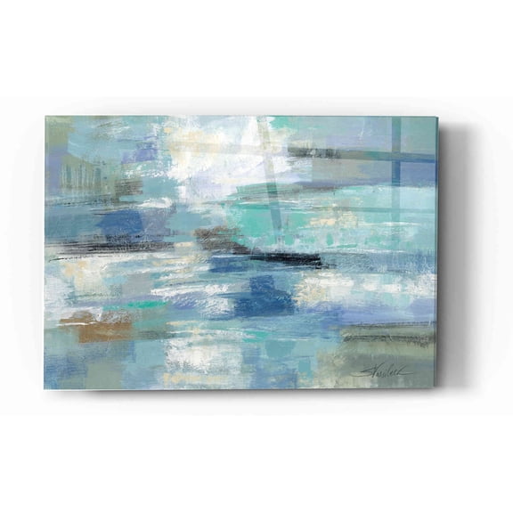 Epic Art 'Clear Water' by Silvia Vassileva, Acrylic Glass Wall Art, 12"x16"