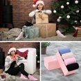 thumbnail image 6 of 4 Pairs Thick Thermal Heated Socks for Women Extreme Cold Weather Winter Warm Socks Soft Cozy  Crew Socks with Gifts Box, 6 of 6