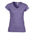 thumbnail image 3 of Gildan Ladies Soft Style Short Sleeve V-Neck T-Shirt, 3 of 5