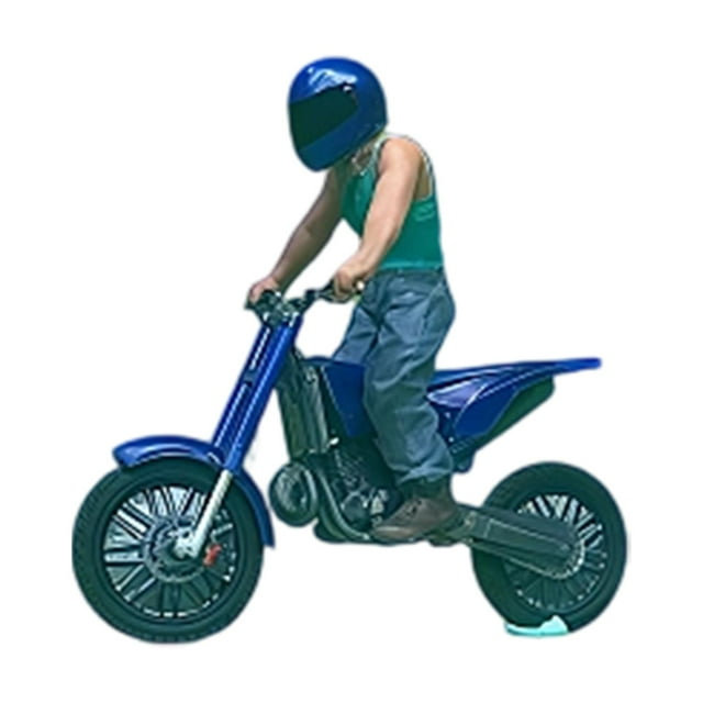 1:64 con motocicleta Tiny People Modelo Dioramas Motociclistas Figura Modelo para azul