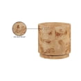 thumbnail image 2 of Meridian Furniture Burl Natural Ash End Table, 2 of 9