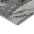 thumbnail image 3 of Addison Rugs Mayfield Premium Machine Washable Transitional Abstract Pewter Rectangle Rug, 3' X 5' Machine Washable Transitional Abstract Pewter Oversized Sherpa Throw Blanket, 3 of 6