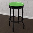 thumbnail image 4 of Trademark Gameroom Minnesota Timberwolves Fade Black Ribbed Barstool, 4 of 5