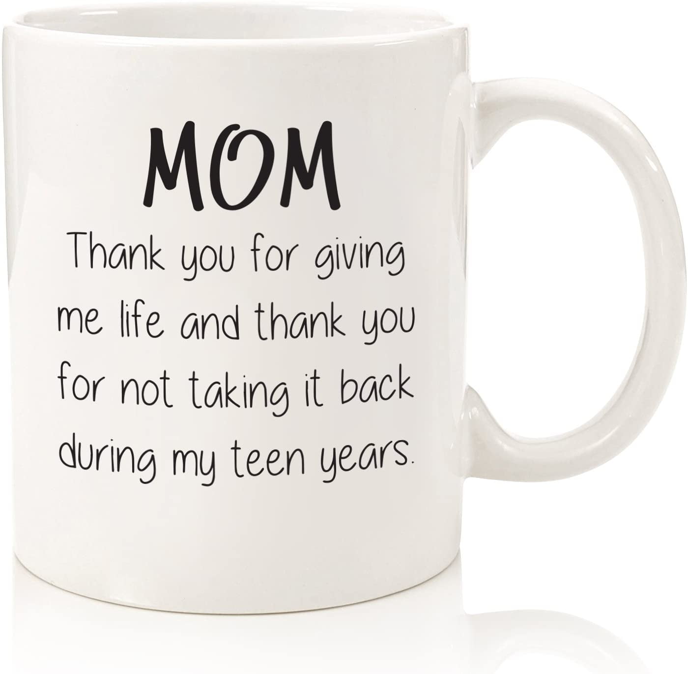 Gifts For Mom Funny Coffee Mug Thank You For Giving Me Life Best Mom Gifts Unique Mother S Day Gag Gift Idea For Her From Daughter Son Kids Birthday Present For Women Fun Novelty Cup Walmart Com Gifts For Mom Funny Coffee Mug Thank You For Giving Me Life Best Mom Gifts Unique Mother S Day Gag Gift Idea For Her From Daughter Son Kids Birthday Present For Women Fun Novelty Cup Walmart Com