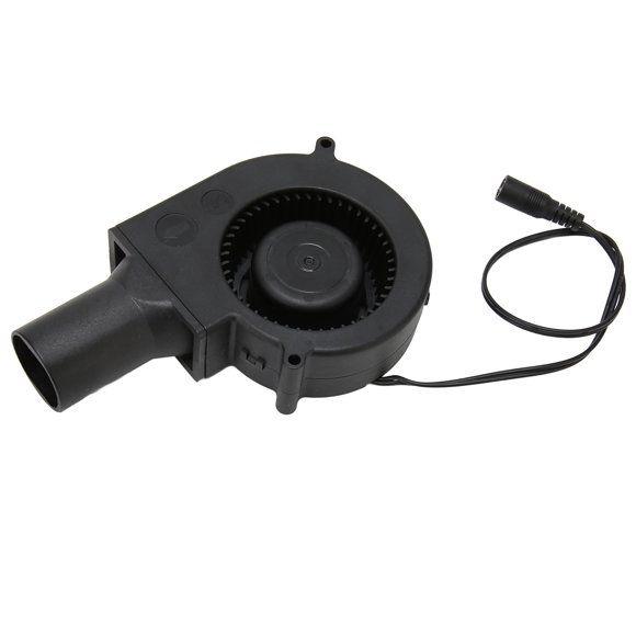 97x97x33mm 12V 2.7A Brushless DC Blower Fan, 4500RPM Variable Speed Dual Ball Bearing Blower Cooling Fan With AC Adapter For , , Fireplace, Kitchen Window, Server