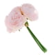 thumbnail image 2 of 1 manojo 5 piezas peonía simulación flores ramo hogar boda decoración Rosa claro, 2 of 7
