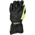 thumbnail image 2 of Tourmaster Polar-Tex Mens Motorcycle Gloves Black/Hi-Vis XL, 2 of 2
