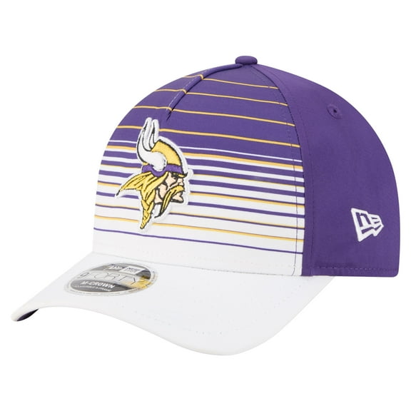 Men's New Era  White/Purple Minnesota Vikings Adventure Gradient 9FORTY M-Crown A-Frame Adjustable Hat