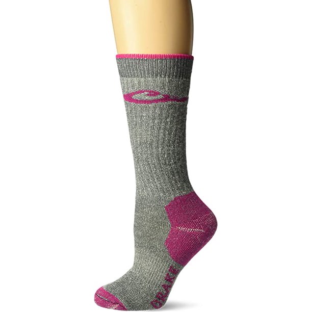 Drake Waterfowl - Drake Womens Socks, 80% Merino Wool Crew Boot Socks