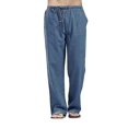 thumbnail image 2 of Men's Casual Linen Pants Yoga Drawstring Loose Trousers, 2 of 4